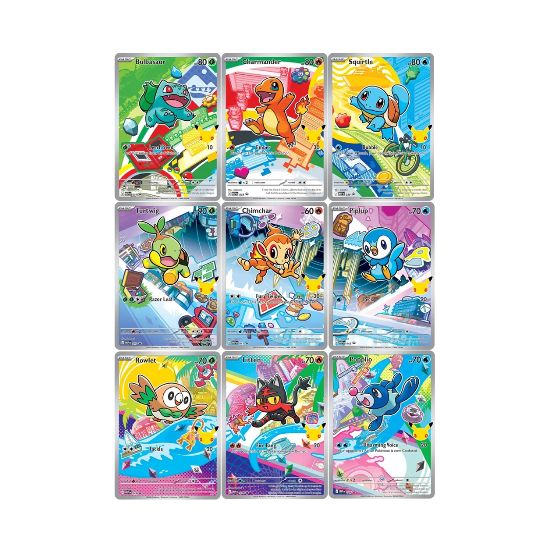 Pokemon First Partner Illustration Collection - Series 1