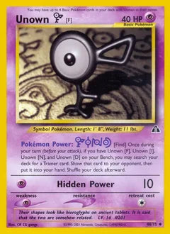Unown [F] 48/75 - Neo Discovery