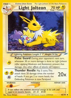 Light Jolteon 48/105 - Neo Destiny