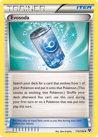 Evosoda 116/146 - XY Base