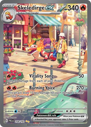 Skeledirge ex 258/193 - Paldea Evolved