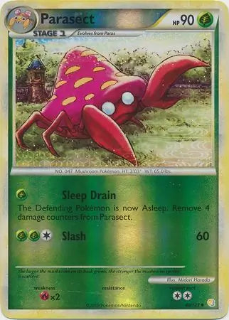 Parasect 48/123 - HeartGold & SoulSilver