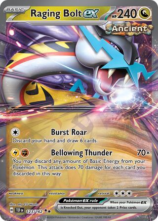 Raging Bolt ex 123/162 - Temporal Forces