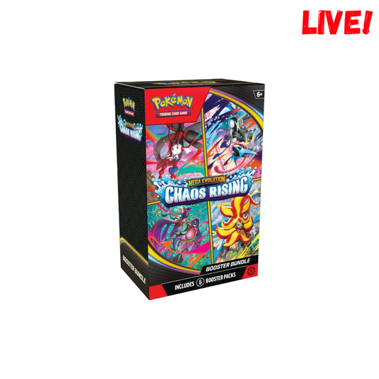 Pokemon Chaos Rising Booster Bundle (Live)