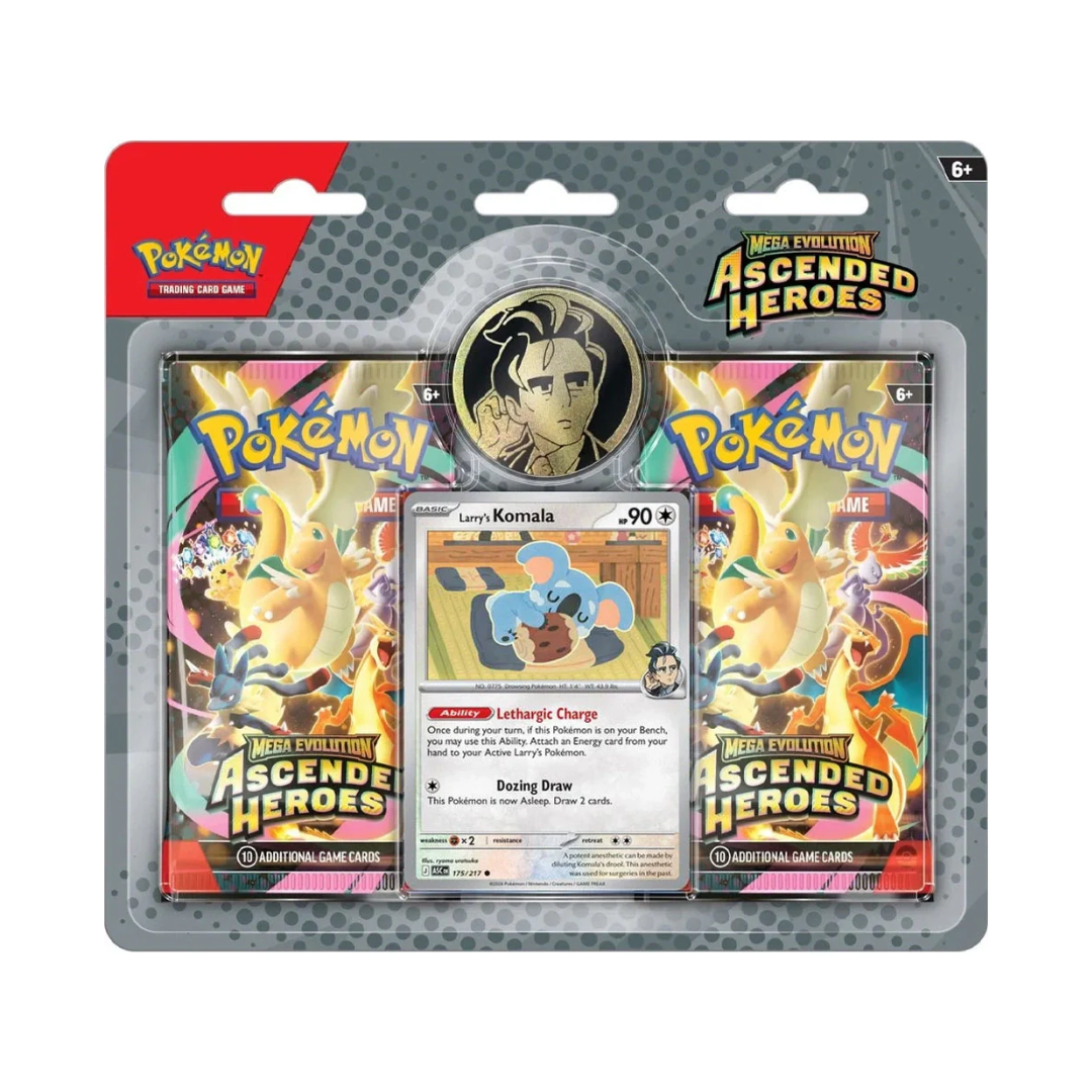 Pokemon Ascended Heroes 2-Pack Blister Larry