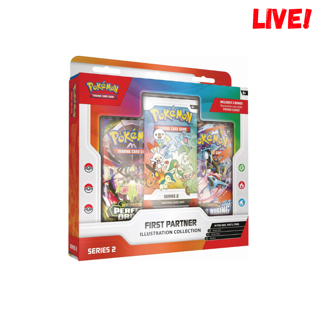 Pokemon First Partner Illustration Collection Series 2 (Live)