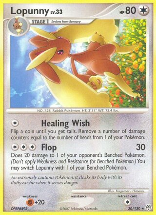 Lopunny 30/130 - Diamond & Pearl Base