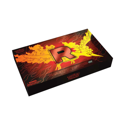 Pokemon Team Rocket's Moltres ex Ultra Premium Collection