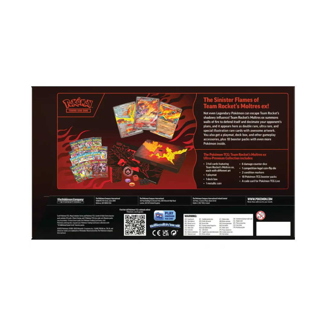 Pokemon Team Rocket's Moltres ex Ultra Premium Collection