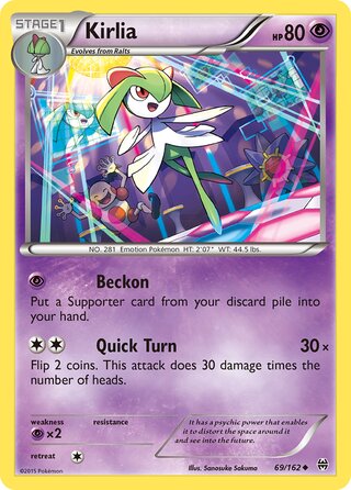 Kirlia 69/162 - BREAKthrough