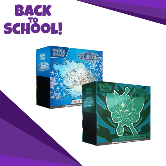 Stellar Crown ETB + Twilight Masquerade ETB Combo Deal!