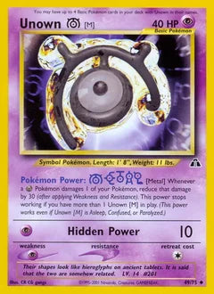Unown [M] 49/75 - Neo Discovery