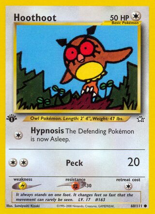 Hoothoot 60/111 - Neo Genesis