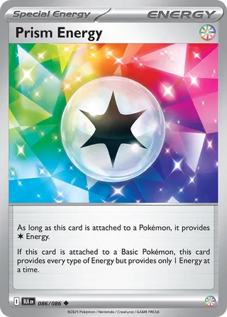 Prism Energy 086/086 - Black Bolt