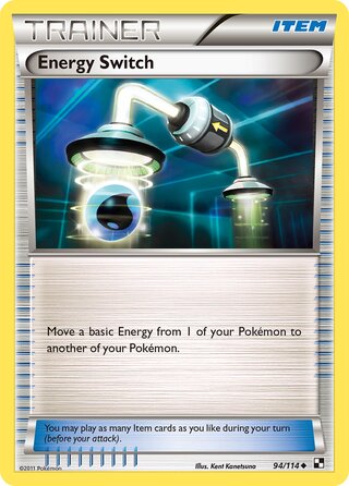 Energy Switch 94/114 - Bllack & White Base