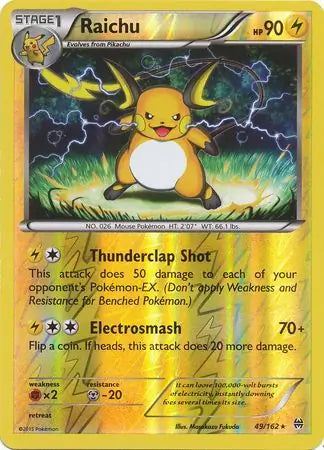 Raichu 49/162 - BREAKthrough