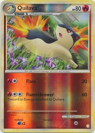 Quilava 49/123 - HeartGold & SoulSilver