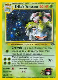 Erika's Venusaur 4/132 - Gym Challenge
