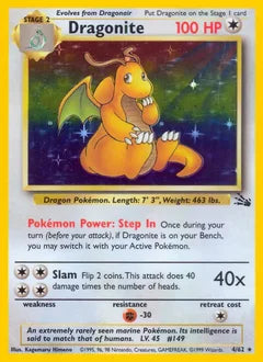 Dragonite 4/62 - Fossil