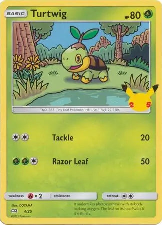 Turtwig 4 - Mcdonald's 25th Anniversary