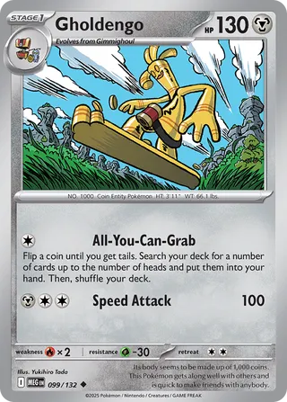 Gholdengo 099/132 - Mega Evolution Base