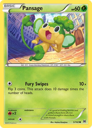 Pansage 5/162 - BREAKthrough