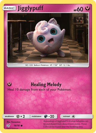 Jigglypuff 14/18 - Detective Pikachu