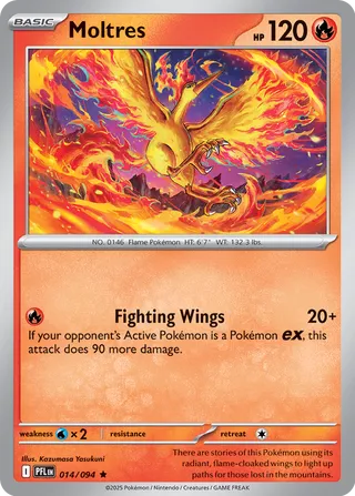 Moltres 014/094 - Phantasmal Flames