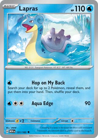 Lapras 131/165 - Scarlet & Violet 151