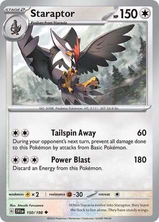 Staraptor 150/198 - Scarlet & Violet Base