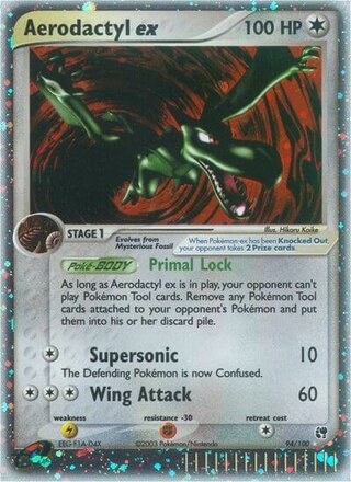 Aerodactyl ex 94/100 - Sandstorm