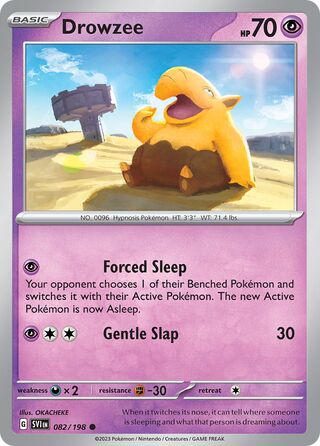 Drowzee 082/198 - Scarlet & Violet Base