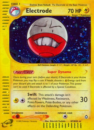 Electrode H7/H32 - Aquapolis