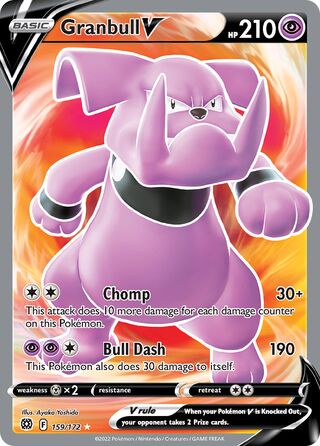 Granbull V 159/172 - Brilliant Stars