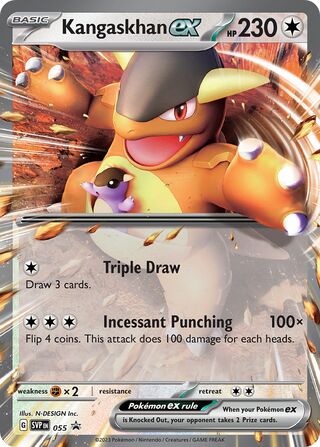 Kangaskhan ex 055 - Scarlet & Violet Promos
