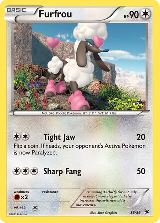 Furfrou 33/39 - XY Starter Set