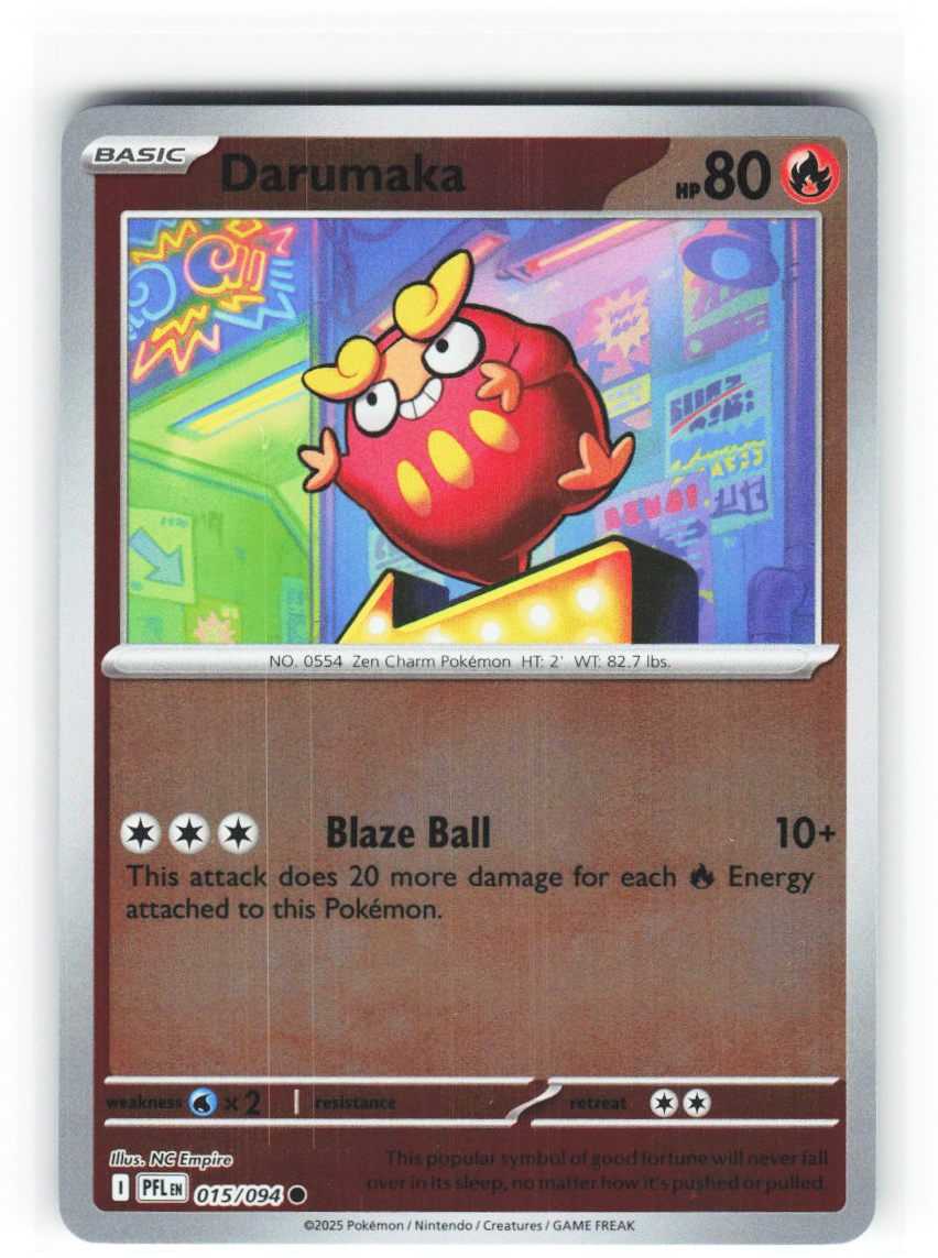 Darumaka 015/094 - Phantasmal Flames - NM (ID: 53125426447718) - front