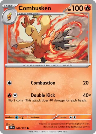 Combusken 041/182 - Destined Rivals