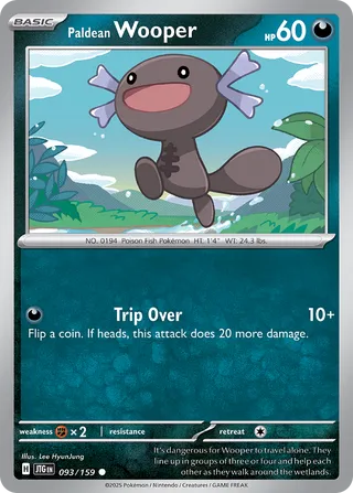Paldean Wooper 093/159 - Journey Together