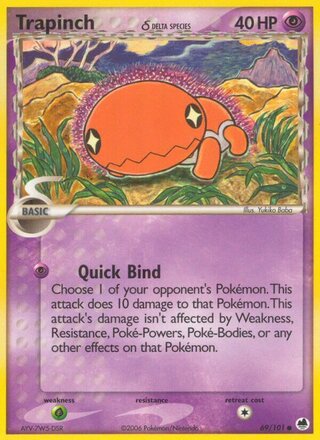 Trapinch 69/101 - Dragon Frontiers