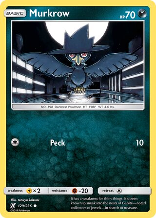 Murkrow 129/236 - Unified Minds