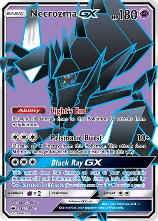 Necrozma-GX 134/147 - Burning Shadows