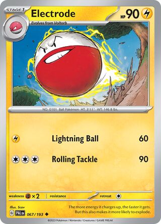 Electrode 067/193 - Paldea Evolved