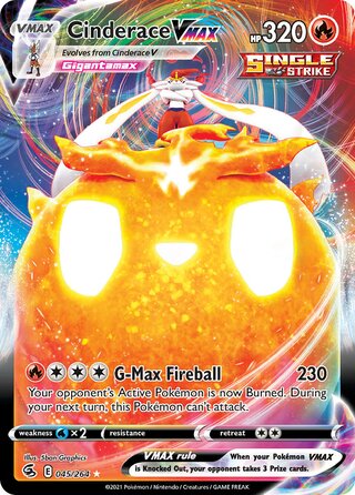 Cinderace VMAX 045/264 - Fusion Strike