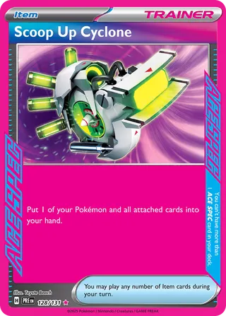 Scoop Up Cyclone 128/131 - Prismatic Evolutions