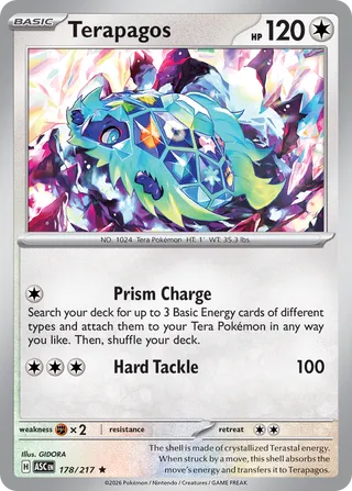 Terapagos 178/217 - Ascended Heroes