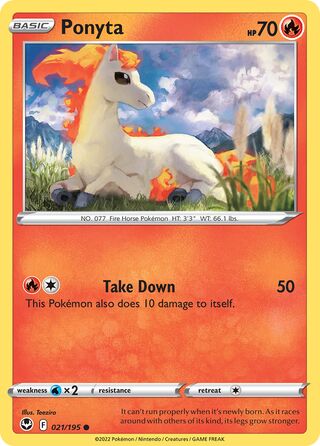 Ponyta 021/195 - Silver Tempest