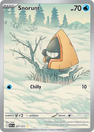 Snorunt 227/217 - Ascended Heroes