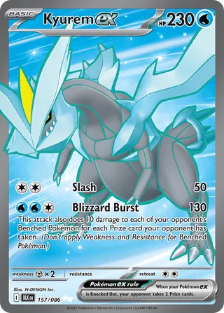 Kyurem ex 157/086 - Black Bolt