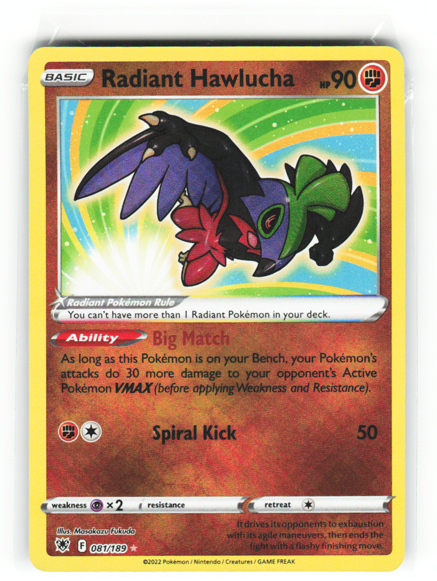 Radiant Hawlucha 081/189 - Astral Radiance